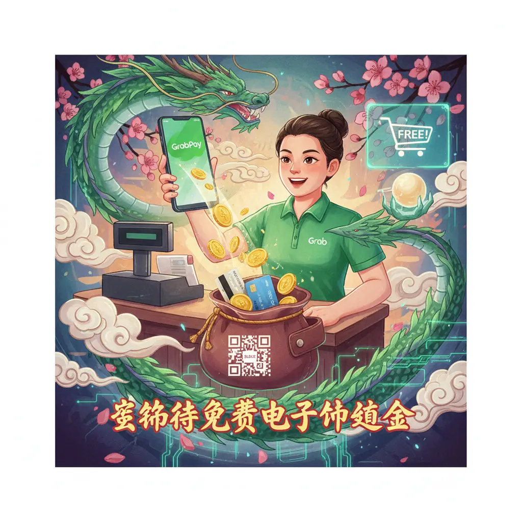 register dapat free credit e-wallet - Grabpay