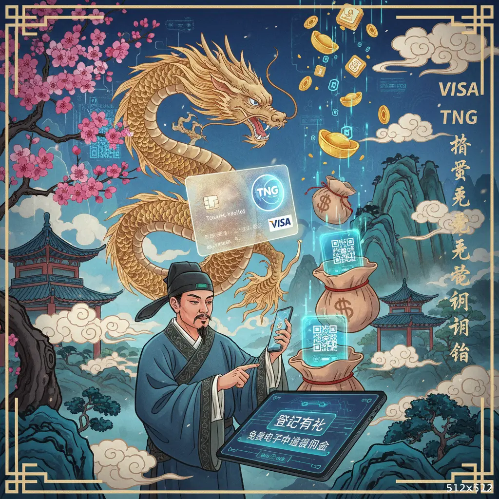 register dapat free credit e-wallet - Visa